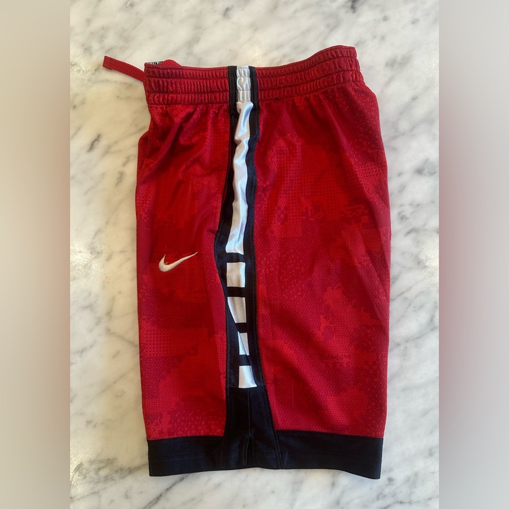Nike Dri-Fit Red Athletic Shorts - Boys XL